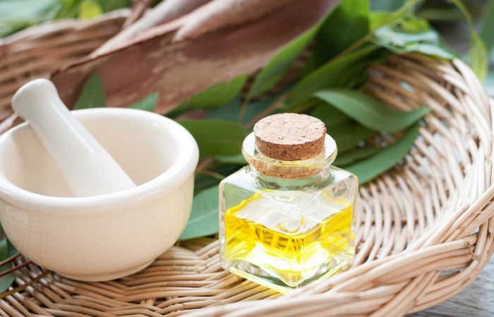 Eucalyptus oil for pain relief