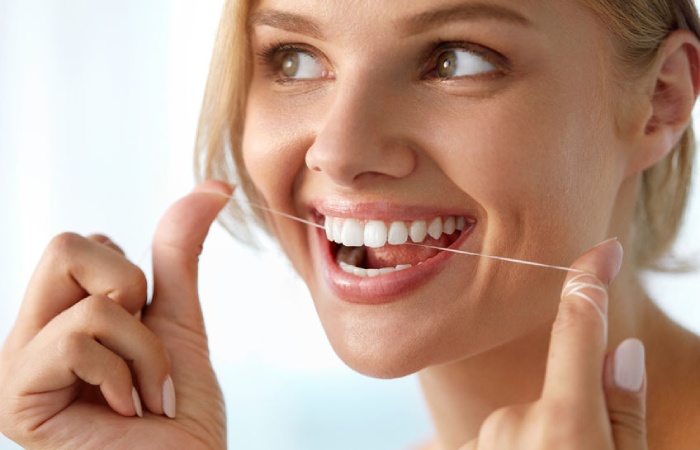 Floss Daily Oral Hygiene